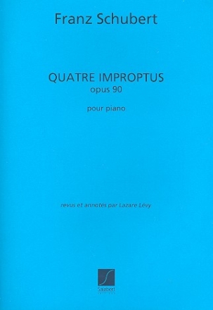 4 impromptus op.90  pour piano