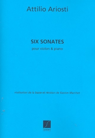 6 Sonates pour violon et piano