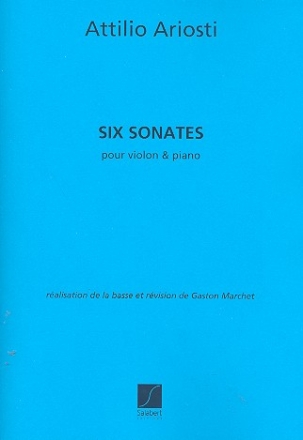 6 Sonates pour violon et piano