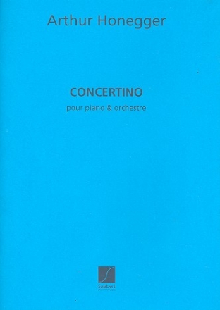 Concertino pour piano et orchestre pour 2 pianos 2 partitions