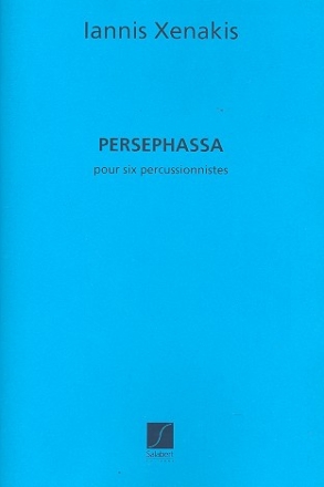 Persephassa pour 6 percussionnistes