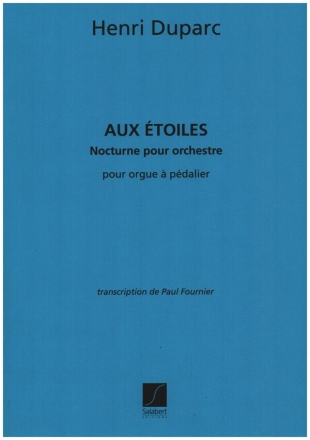 Aux toiles pour orgue  pdalier