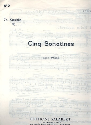 Sonatine no.2  pour piano