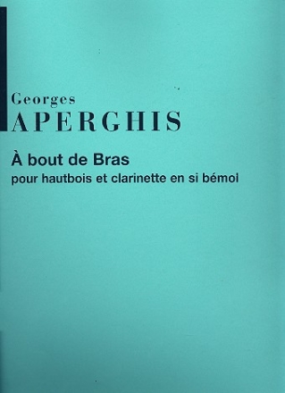  bout de bras pour hautbois et clarinette partition