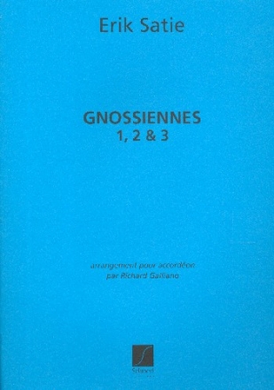 Gnossiennes 1 - 3 pour accordeon