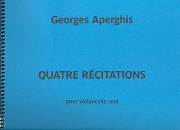 4 Rcitations pour violoncelle