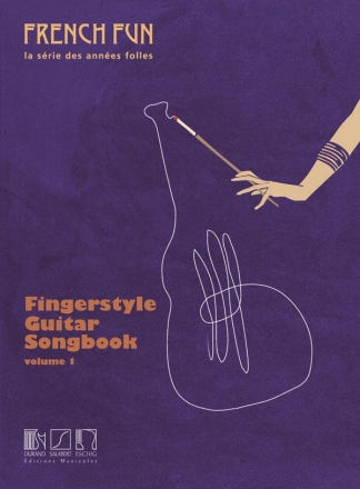 Divers Fingerstyle Guitar Songbook Volume 1 French Fun. La Serie Des Annees Folles Guitar / Lute