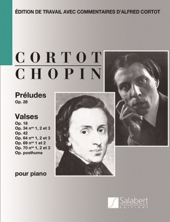 Frdric Chopin, Prludes Op. 28 et Valses Op. 18 - 34 - 42 - 54 - Klavier Buch