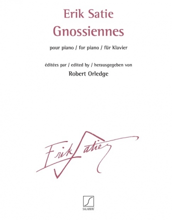 Erik Satie, Gnossiennes Klavier Buch