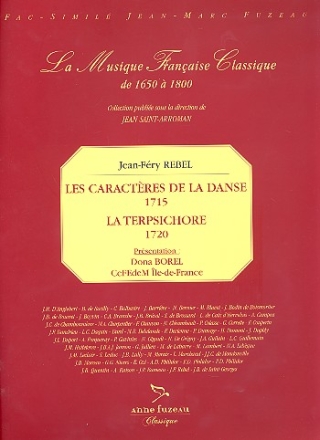 Les caractres de la danse  et  La terpsichore facsimile