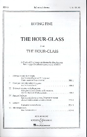 The Hour-Glass fr gem Chor a cappella Partitur