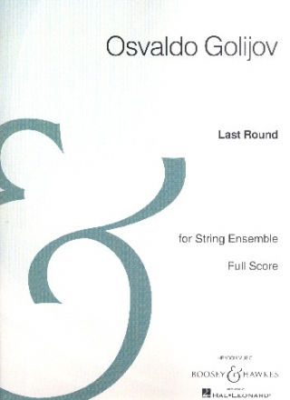 Last Round for string ensemble in 2 groups (Vls, Vcs,Kbs) score