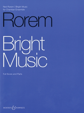 Bright Music fr Flte, 2 Violinen, Violoncello und Klavier Partitur und Stimmen