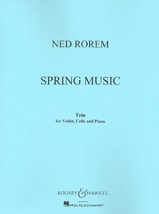 Spring Music fr Violine, Violoncello und Klavier Stimmen