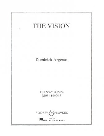 The Vision for mixed chorus and string quartet score and parts (en)