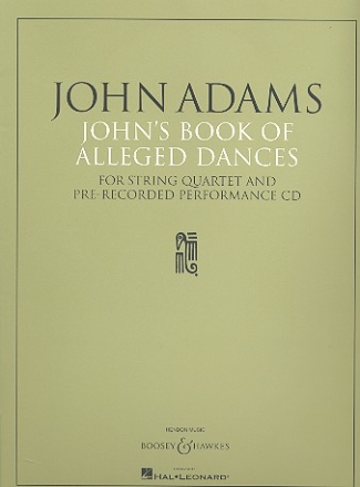 John's Book of alleged Dances (+CD) fr Streichquartett und Zuspiel-CD Partitur und Stimmen