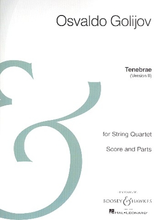 Tenebrae fr Streichquartett Partitur und Stimmen