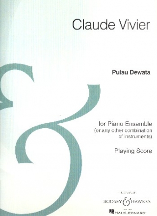 Pulau Dewata for flexible ensemble (4-x instruments) playing score