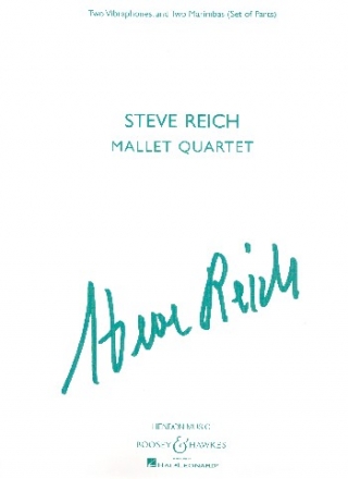 Mallet Quartet fr 2 Vibraphone und 2 Marimbaphone Stimmen