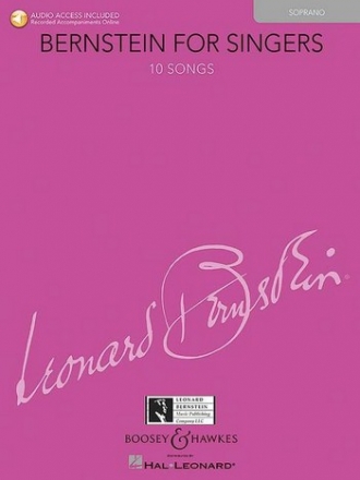 Bernstein for Singers (+Audio Access) for soprano and piano