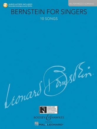 Bernstein for Singers (+Audio Access) for mezzo soprano and piano