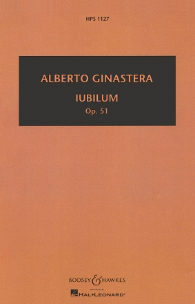 Iubilum op. 51 HPS 1127 fr Orchester Studienpartitur