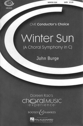 Winter Sun fr gemischter Chor (SATB) und Schlagwerk