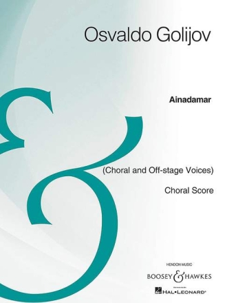 Golijov, Osvaldo Ainadamar (Fountain of Tears) fr Singstimmen, Chor und Orchester Chorpartitur