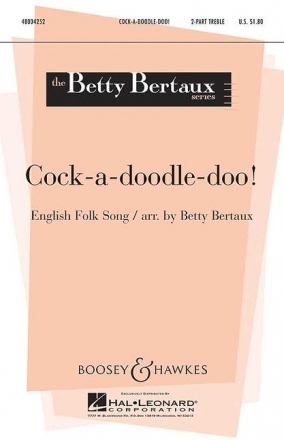 Cock-a-Doodle-Doo! fr Kinderchor (SS) und Klavier Chorpartitur