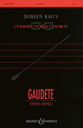 Gaudete fr gemischter Chor (SSATB) Chorpartitur
