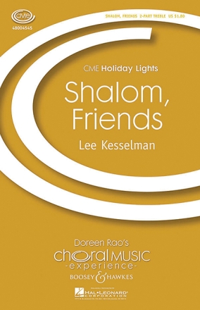 Shalom Friends fr Kinderchor (SA) und Klavier Chorpartitur