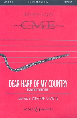 Dear Harp of my Country fr Kinderchor (Frauenchor) und Klavier (Harfe) Partitur