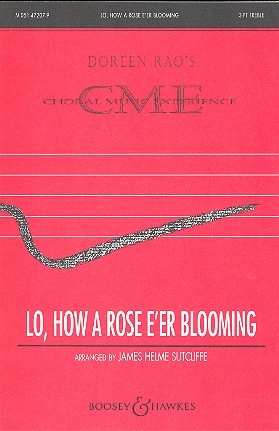 Lo how a Rose E'er blooming fr Frauenchor a cappella (Klavier, Harfe, Streicher ad lib) Klavierauszug (en)