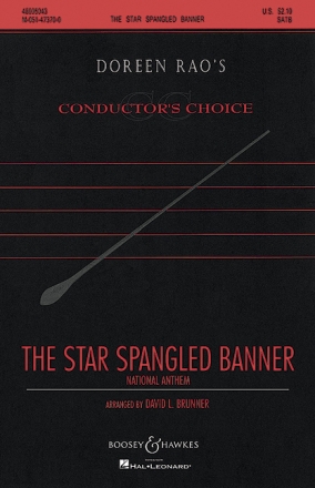 Brunner, David L.: Star Spangled Banner fr gemischter Chor (SATB) Chorpartitur