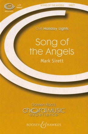 Sirett, Mark: Song of the Angels fr Frauenchor (Kinderchor) (SSAA) und Schlaginstrumente Chorpartitur