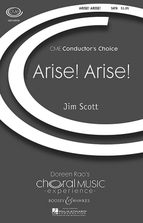Scott, Jim: Arise, Arise fr gemischter Chor (SATB) und Klavier
