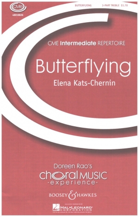 Butterflying for treble choir (SSA) and piano score