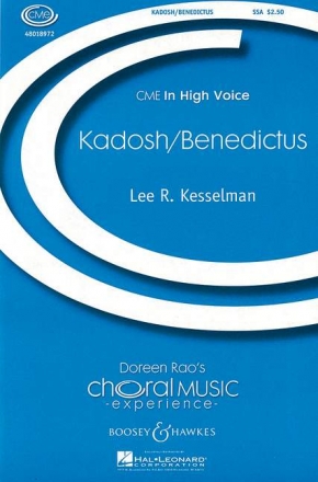 Kadosh / Benedictus fr Frauenchor (SSA), Orgel, 2 Trompeten, Horn in F, Posaune und Tuba Chorpartitur