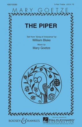 The Piper fr Frauenchor (SSS) und Flte Sing- und Spielpartitur