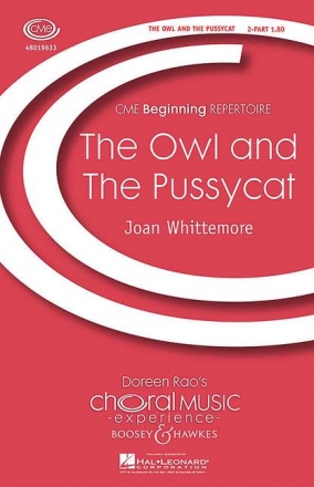 The Owl and the Pussycat fr Kinderchor und Klavier Chorpartitur