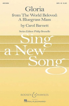 Barnett, Carol: Gloria fr gemischter Chor (SATB) und Klavier Chorpartitur