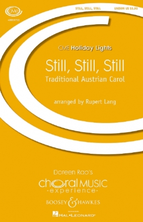 Still, Still, Still fr Chor unisono, Violine und Klavier Chorpartitur