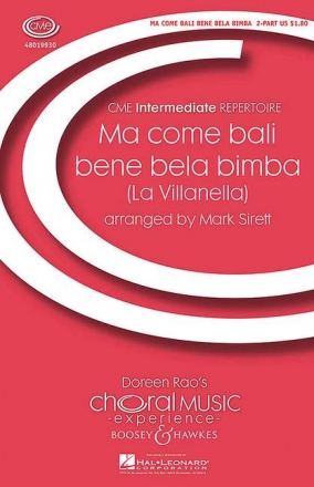Ma come bali bene bela bimba fr Kinderchor und Klavier