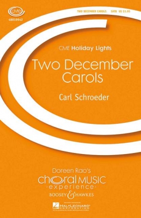 Two December Carols fr gemischter Chor (SATB) und Klavier