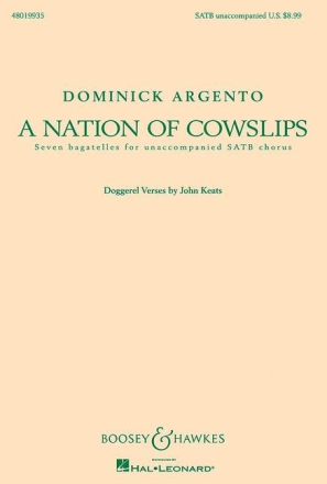 A Nation of Cowslips fr gemischter Chor (SATB) a cappella Chorpartitur