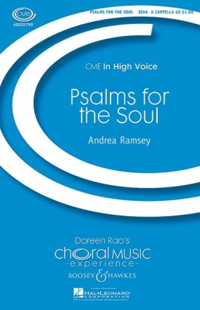 Ramsey, Andrea: Psalms for the Soul fr Frauenchor (SSAA) a cappella