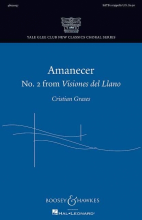 Grases, Cristian: Amanecer fr gemischter Chor (SATB) a cappella Chorpartitur