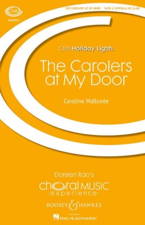 Mallone, Caroline: The Carolers at My Door fr gemischter Chor (SATB) a cappella Chorpartitur