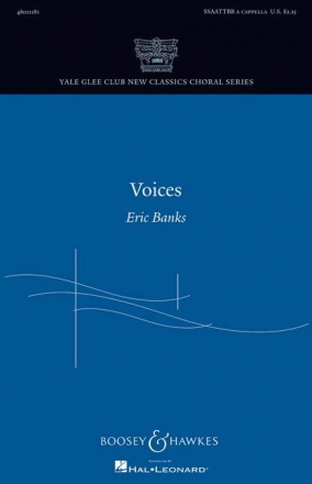 Banks, Eric: Voices fr gemischter Chor (SSAATTBB) a cappella Chorpartitur