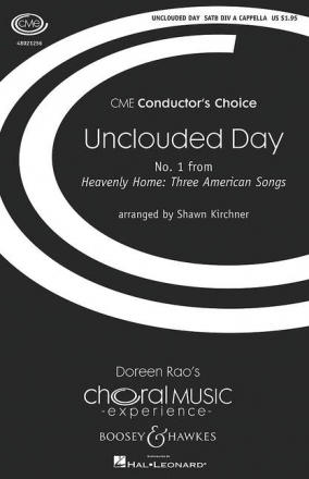 Alwood, Rev J. K.: Unclouded Day fr gemischter Chor (SSAATTBB) a cappella Chorpartitur